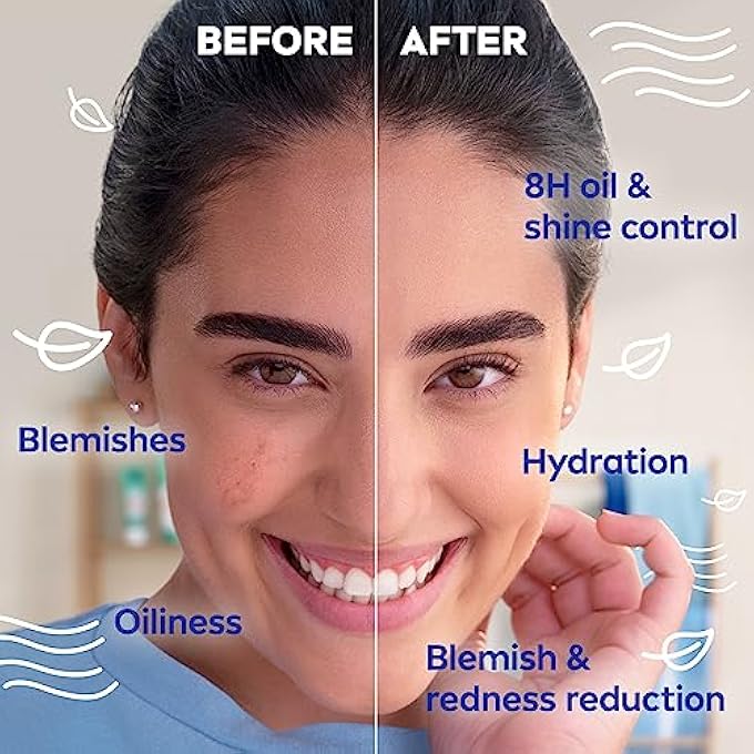 Nivea FACE SCRUB DAILY EXFOLIATING, CLEAR UP, UNCLOGS PORES, VISIBLE SKIN IMPROVEMENT, SEA SALT, SALICYLIC & HYALURONIC ACID, 75ML - Image 3